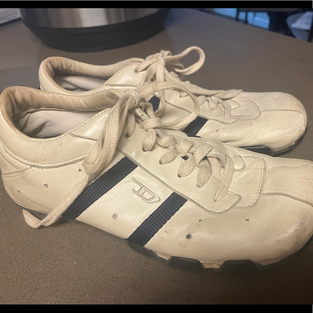 Diesel Evelyn Sneakers Beige Navy Blue